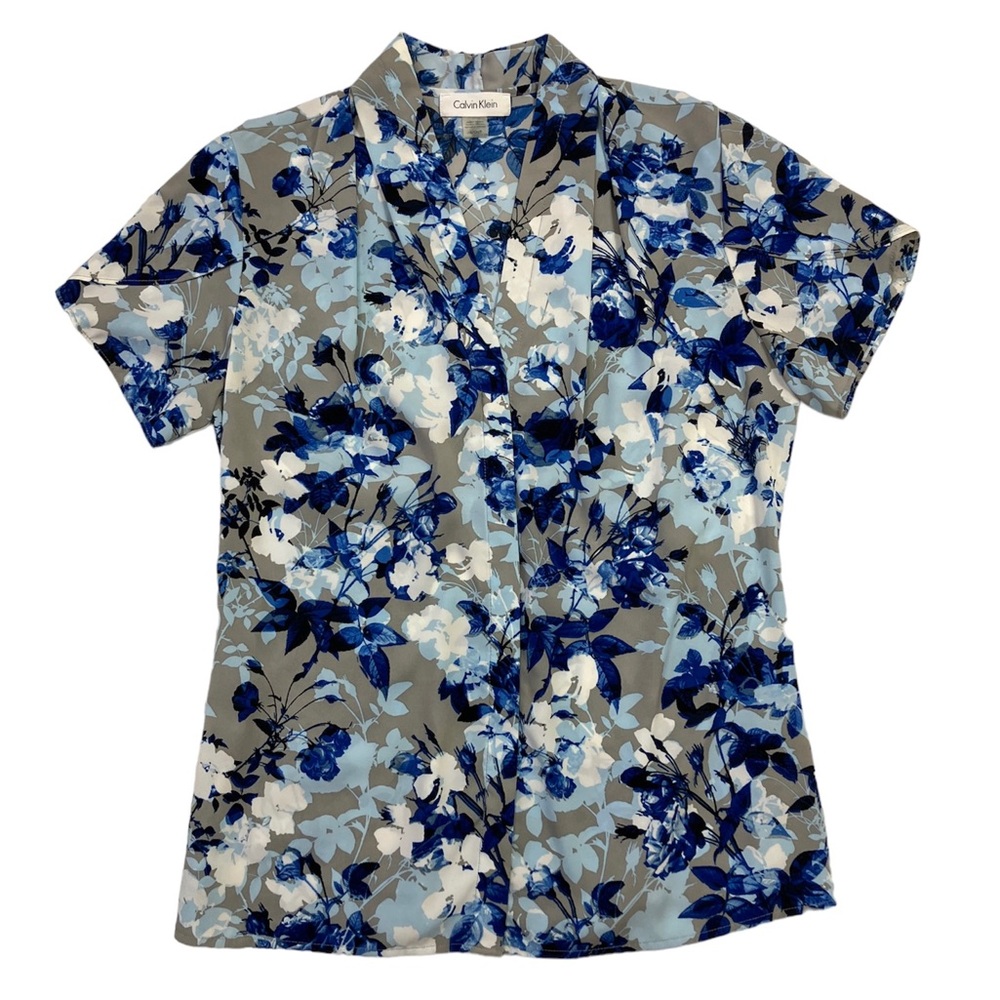 Calvin Klein Short Sleeve Blouse